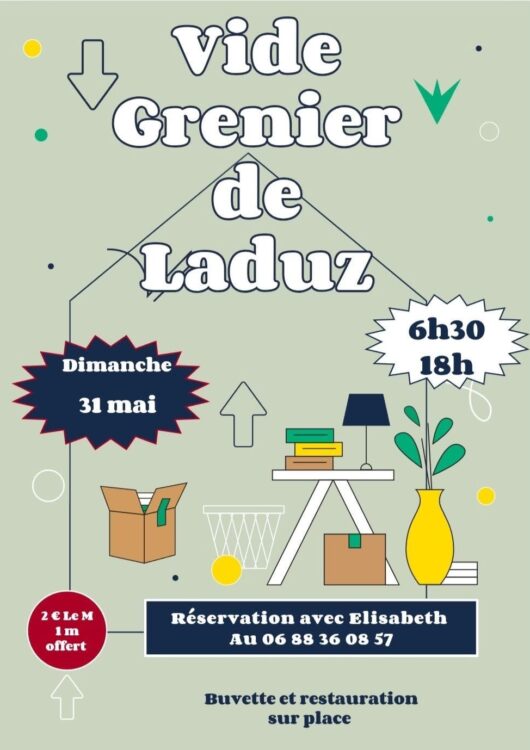 VIDE GRENIER LADUZ