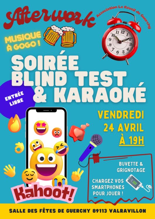 SOIREE BLIND TEST & KARAOKÉ