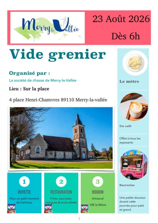 VIDE GRENIER MERRY