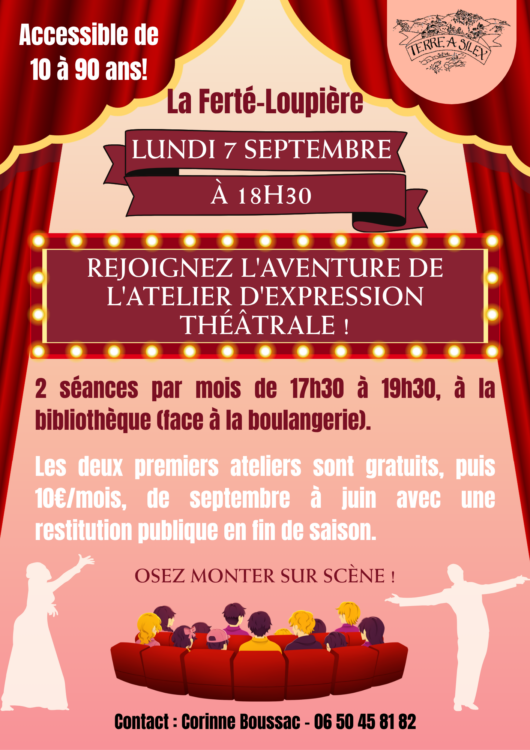 ATELIER EXPRESSION THEATRALE