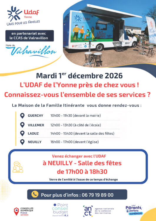 L&rsquo;UDAF PRÈS DE CHEZ VOUS
