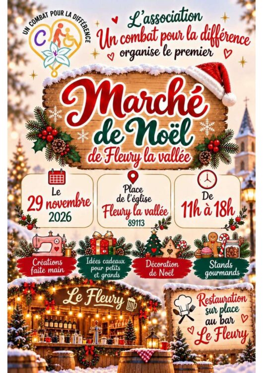 MARCHE DE NOEL FLEURY