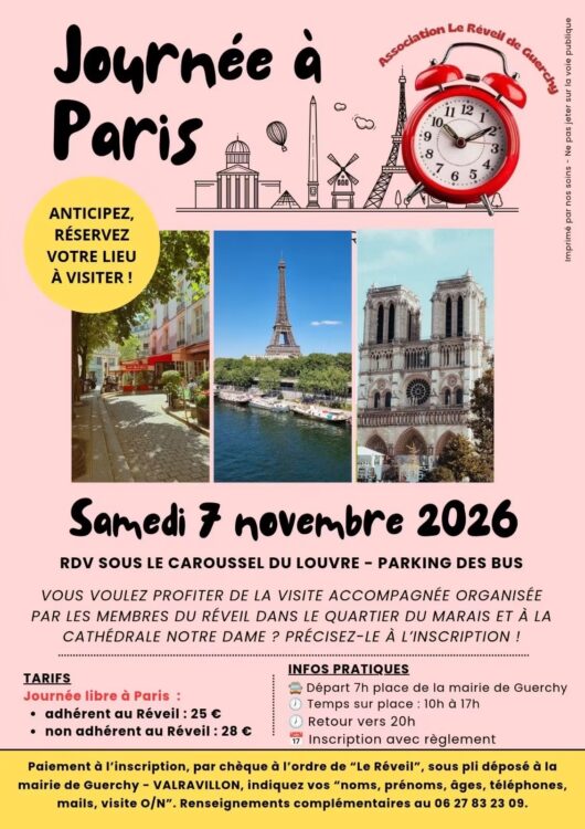 voyage à paris